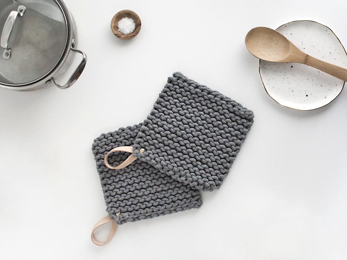 DIY knit potholders (1)