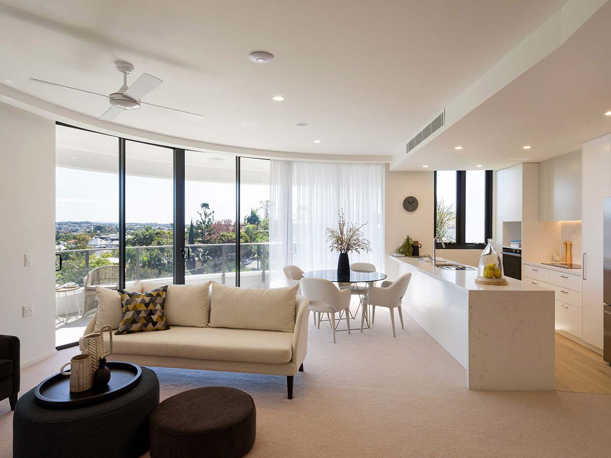 Spacious and comfortable units