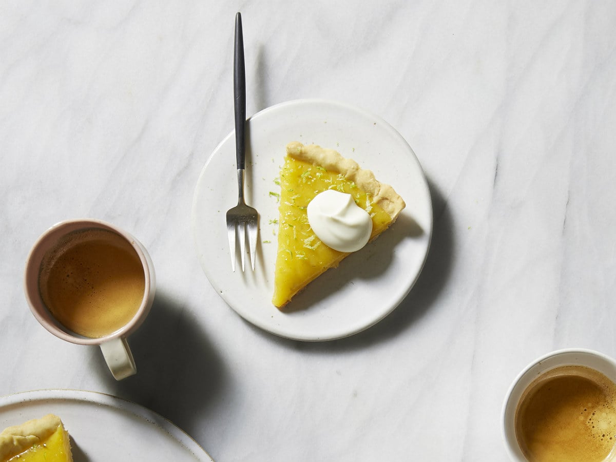 Aveo cookbook for over 65s Citrus tart recipe