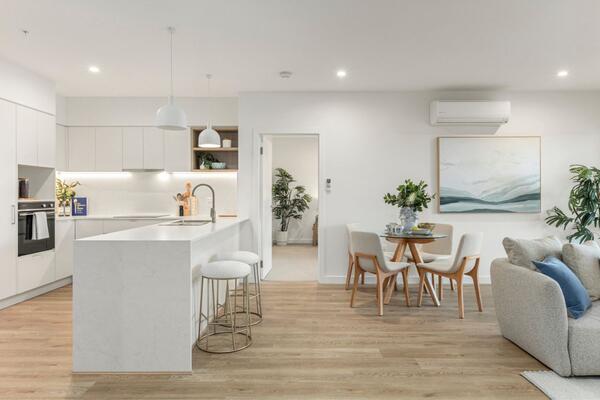 Fountain Court Retirement Living Display Villa Living Area