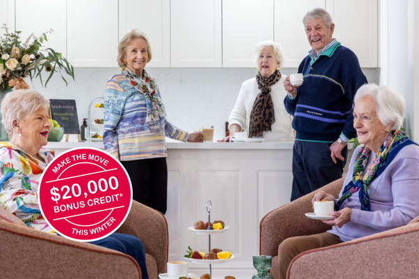 Concierge Bayside Retirement Living 20k Winter Incentive Promotion
