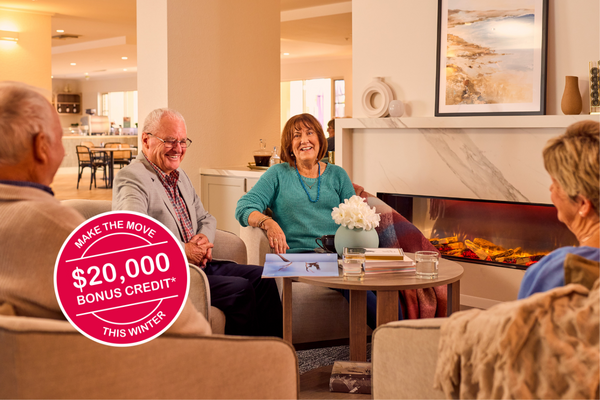 Fountain Court Retirement Living 20k Winter Incentive Promotion