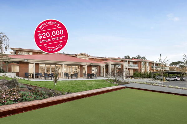Fountain Court Retirement Living 20k Winter Incentive Promotion