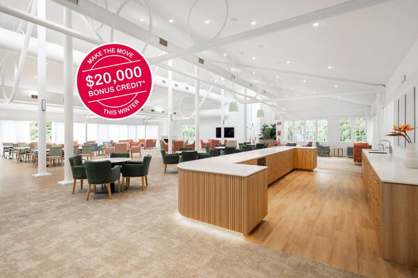 Minkara Resort Retirement Living 20k Winter Incentive Promotion