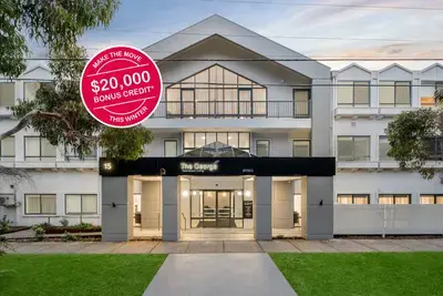 The George Retirement Living 20k winter incentive promotion