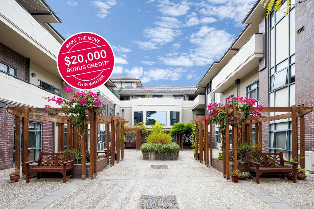 Concierge Balwyn Retirement Living 20k Winter Incentive Promotion