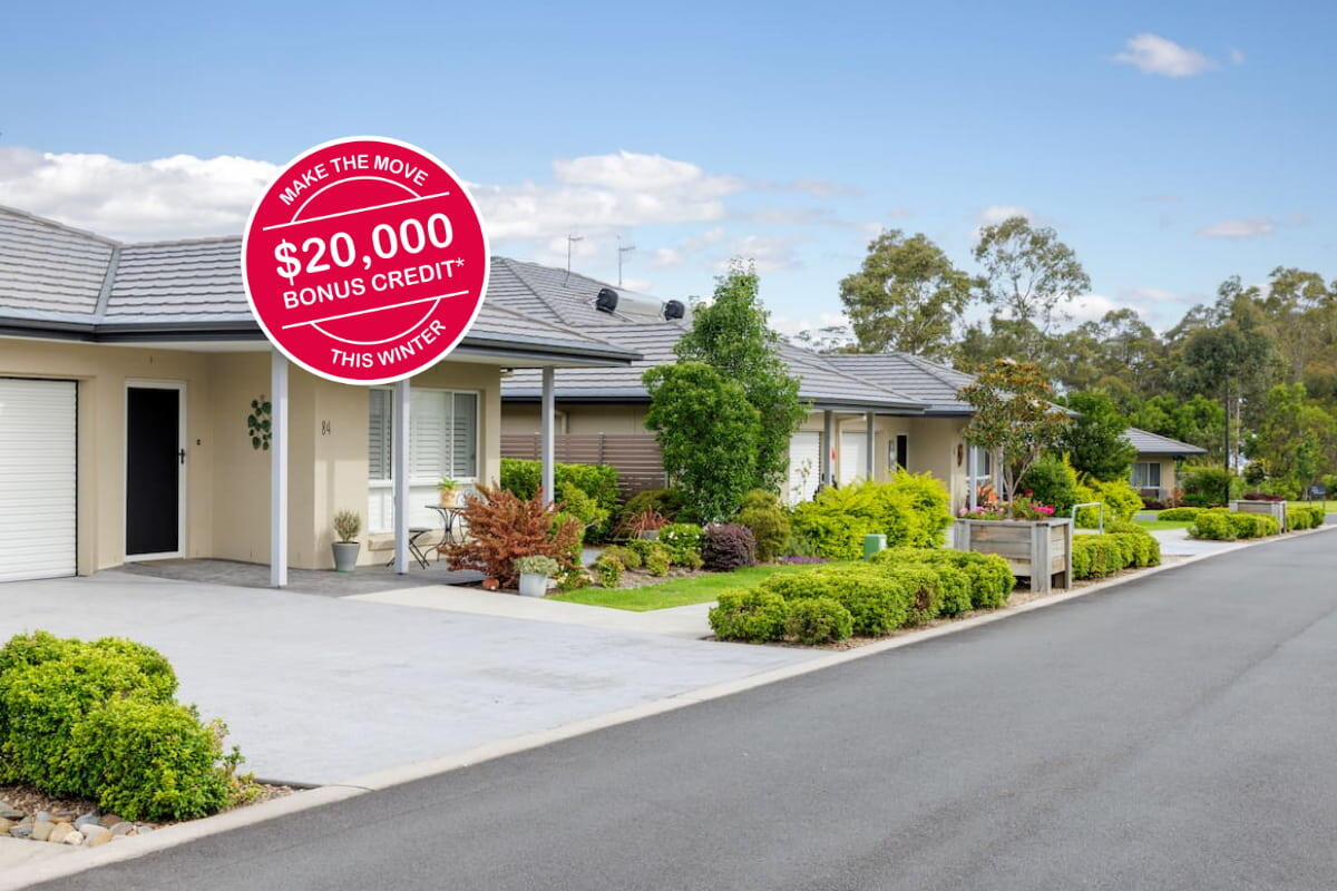 Island Point Retirement Village 20k Winter incentive campaign