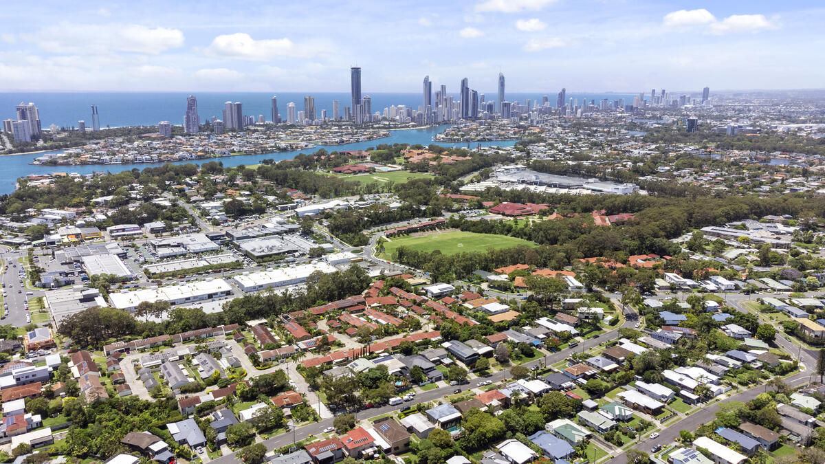 Southport view of the city