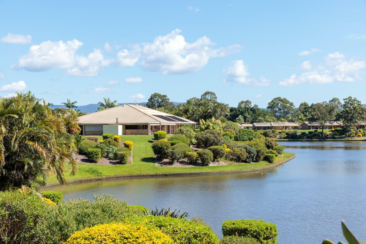 Amity Gardens Retirement Living Community Lake