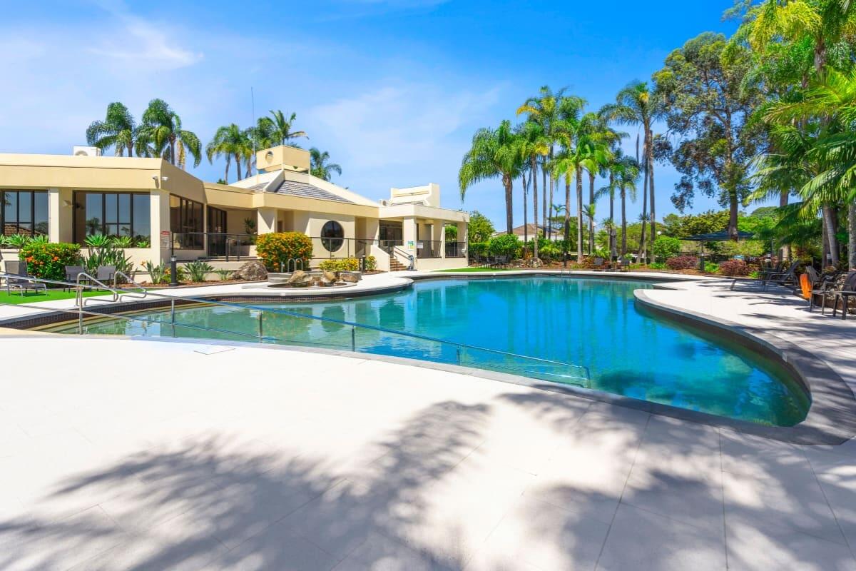 The Domain Country Club Retirement Living Community Swimming Pool