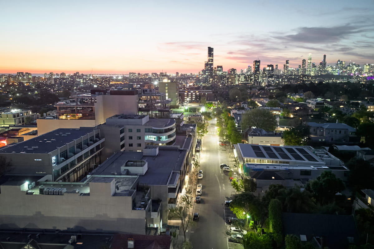 Toorak Place Retirement Living Aerial Location