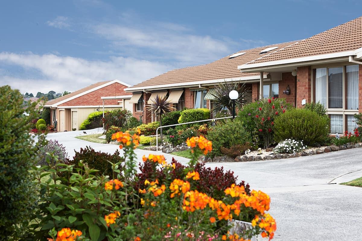 Coral Mews Retirement Village Villa Exterior