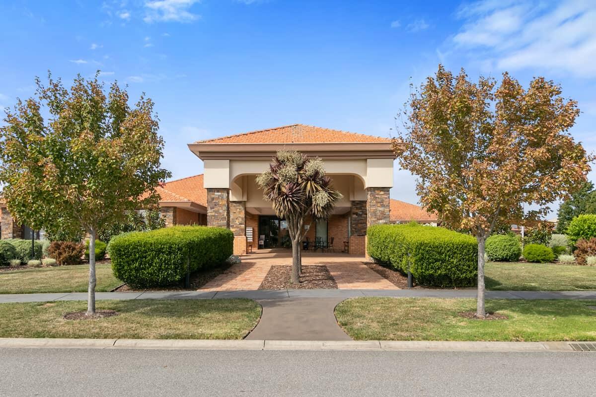 Hunters Green Retirement Living Community Front Entrance