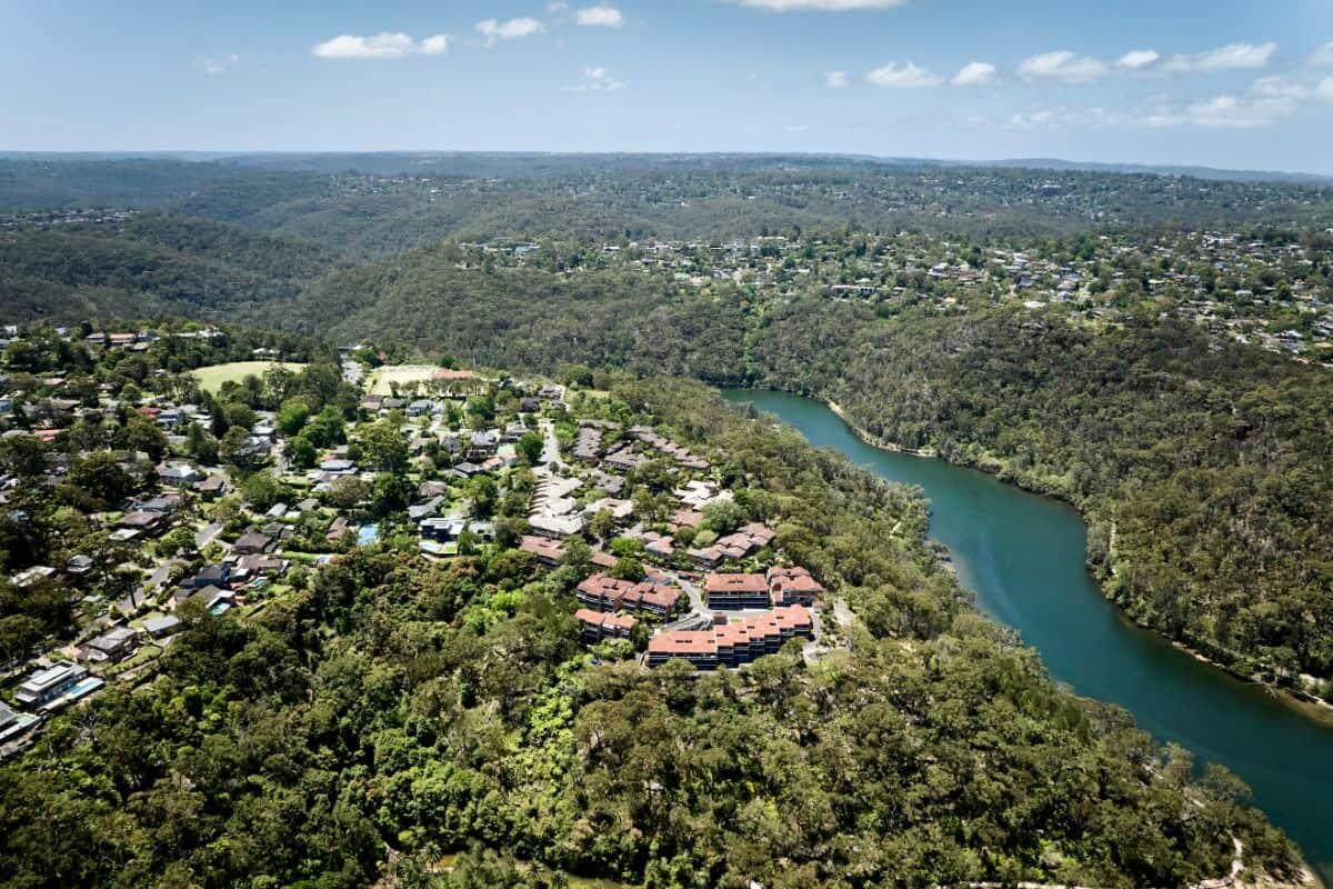 Lindfield Gardens Retirement Living Community Aerial Image