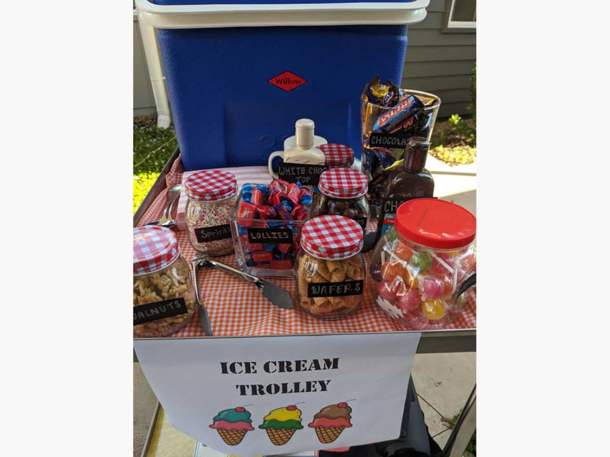 Freedom Redland Bay icecream trolley big hit with residents Aveo
